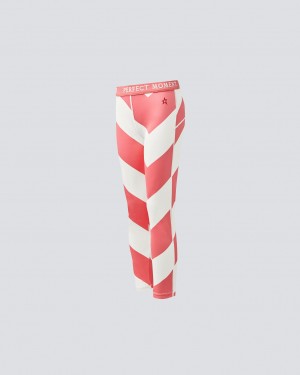 Perfect Moment Chevron Thermal Pant Blancas Rosas | 95368-HDAL