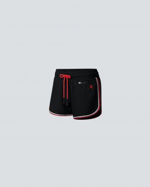 Perfect Moment Pista Shorts Negras | 24869-VBPT