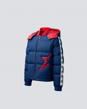 Perfect Moment Super Star Insulated Jacket Azul Marino | 36598-JYRT