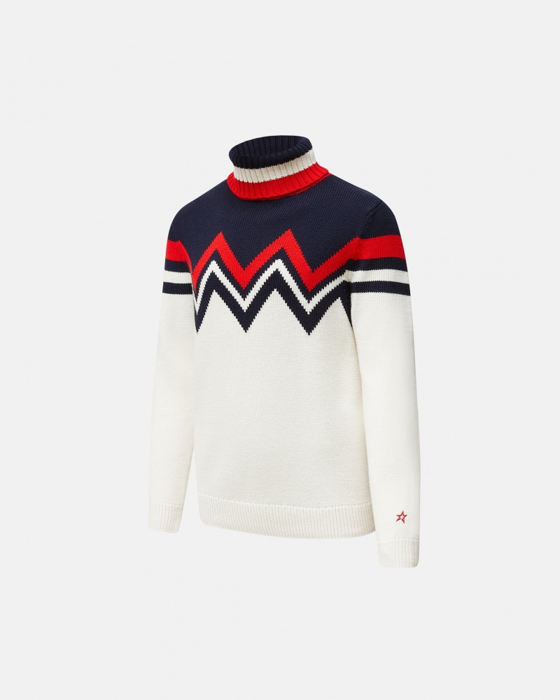 Perfect Moment Alpine Merino Lana Sueter Azul Marino | 40756-TEDQ