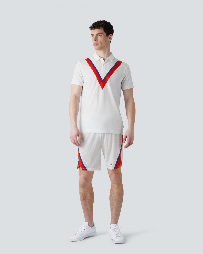 Perfect Moment Beaufort Entrenamiento Shorts Blancas | 39124-JGRA
