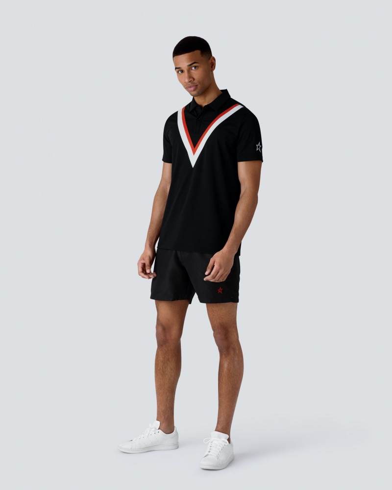 Perfect Moment Beaufort Polo Top Negras | 24095-MQFG
