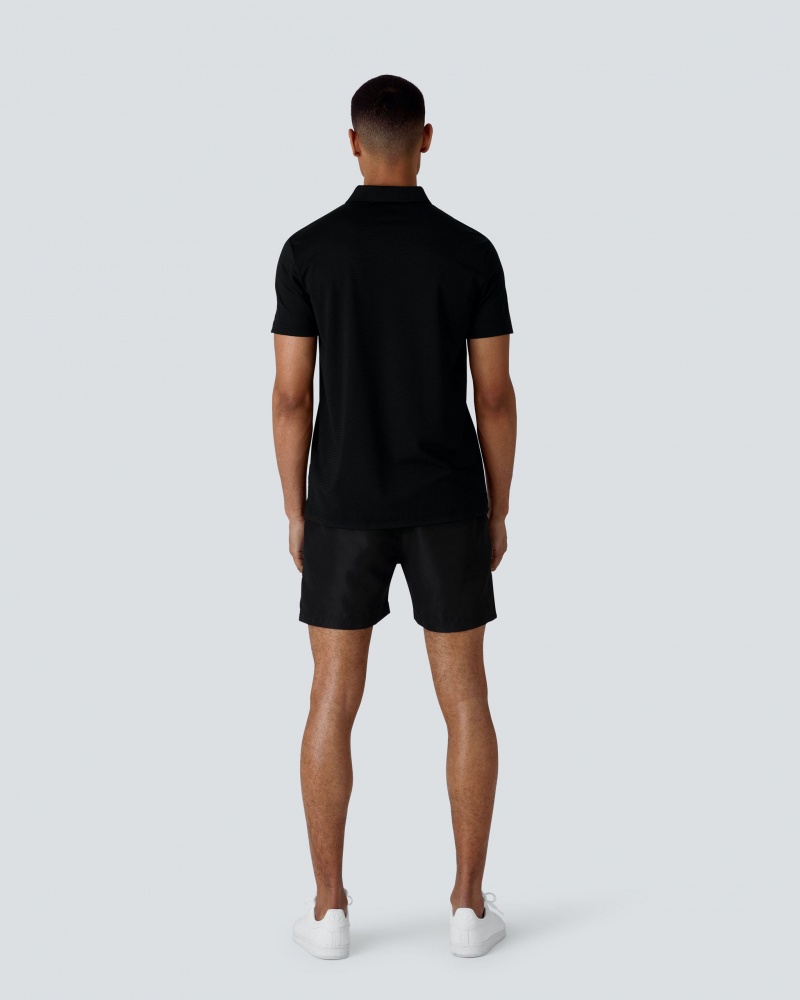 Perfect Moment Beaufort Polo Top Negras | 24095-MQFG