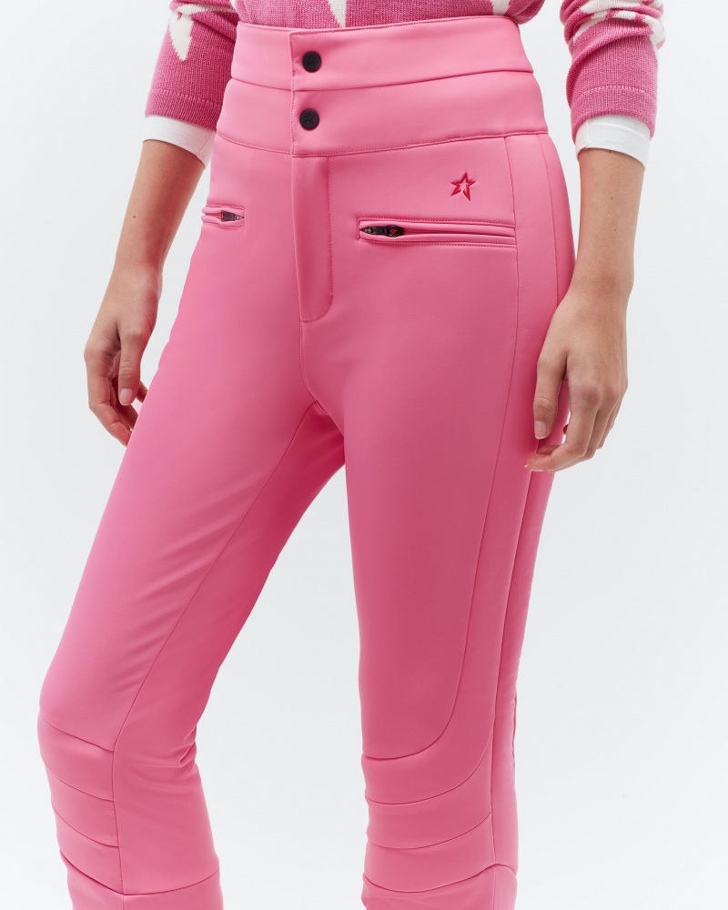 Perfect Moment High Cintura Aurora Flare Pant Rosas | 12483-HDUV