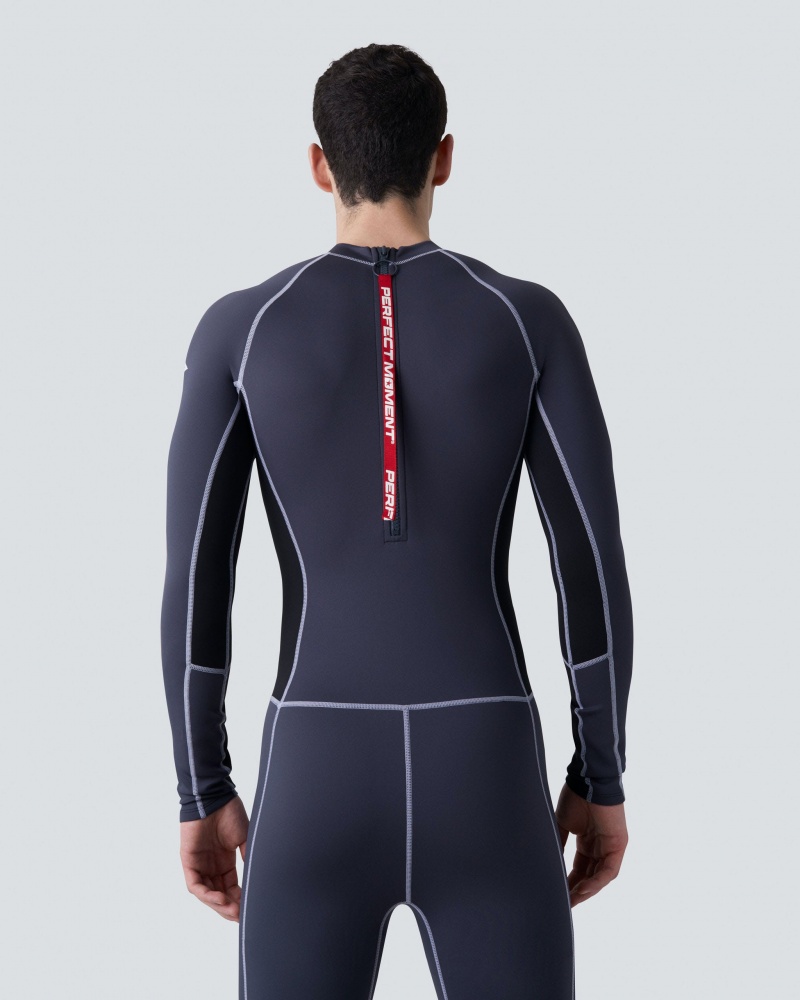 Perfect Moment Neptune Wetsuit Gris | 38940-BKAC