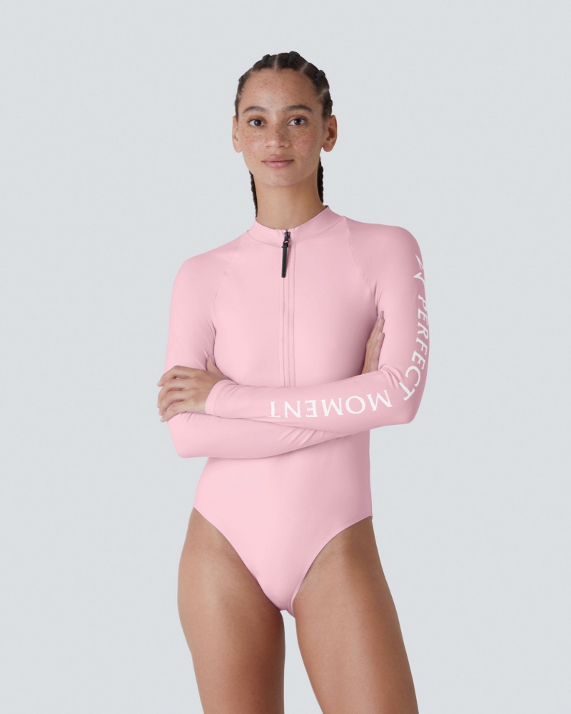 Perfect Moment PM Half-Zip Spring Suit Rosas | 65091-JRDY