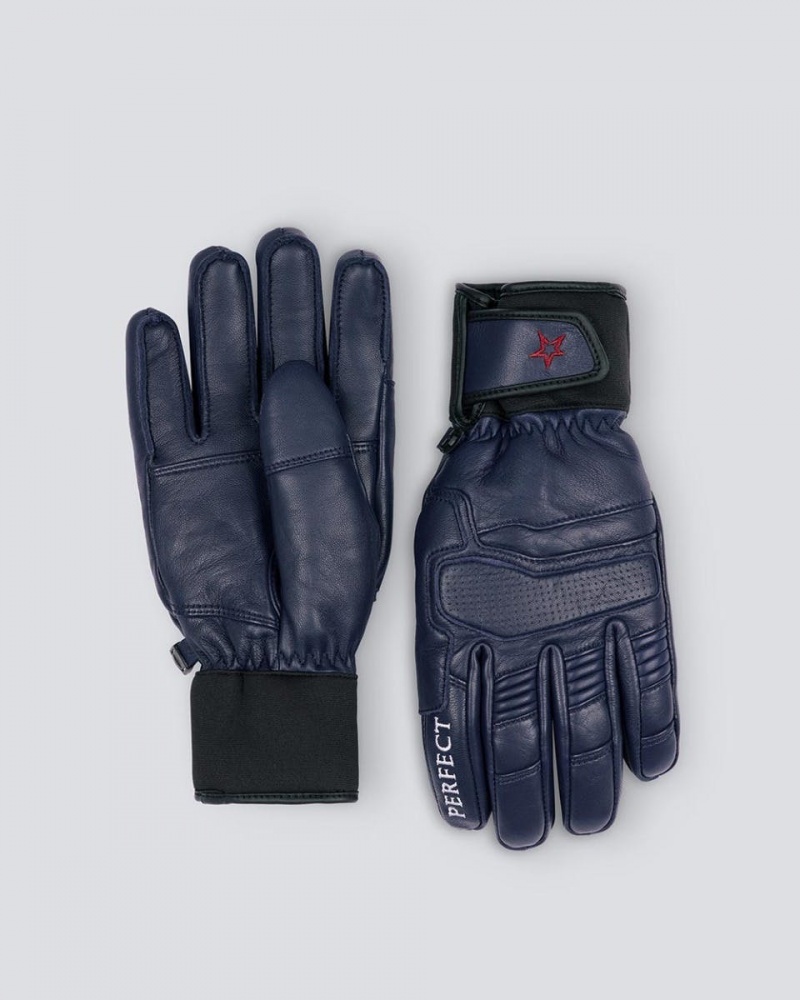 Perfect Moment PM Ski Gloves Azul Marino | 46097-JZUS